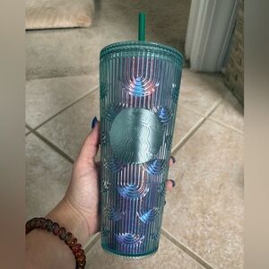 Starbucks Iridescent Mermaid Scale Tumbler Cup - Venti 24oz Spring 2022